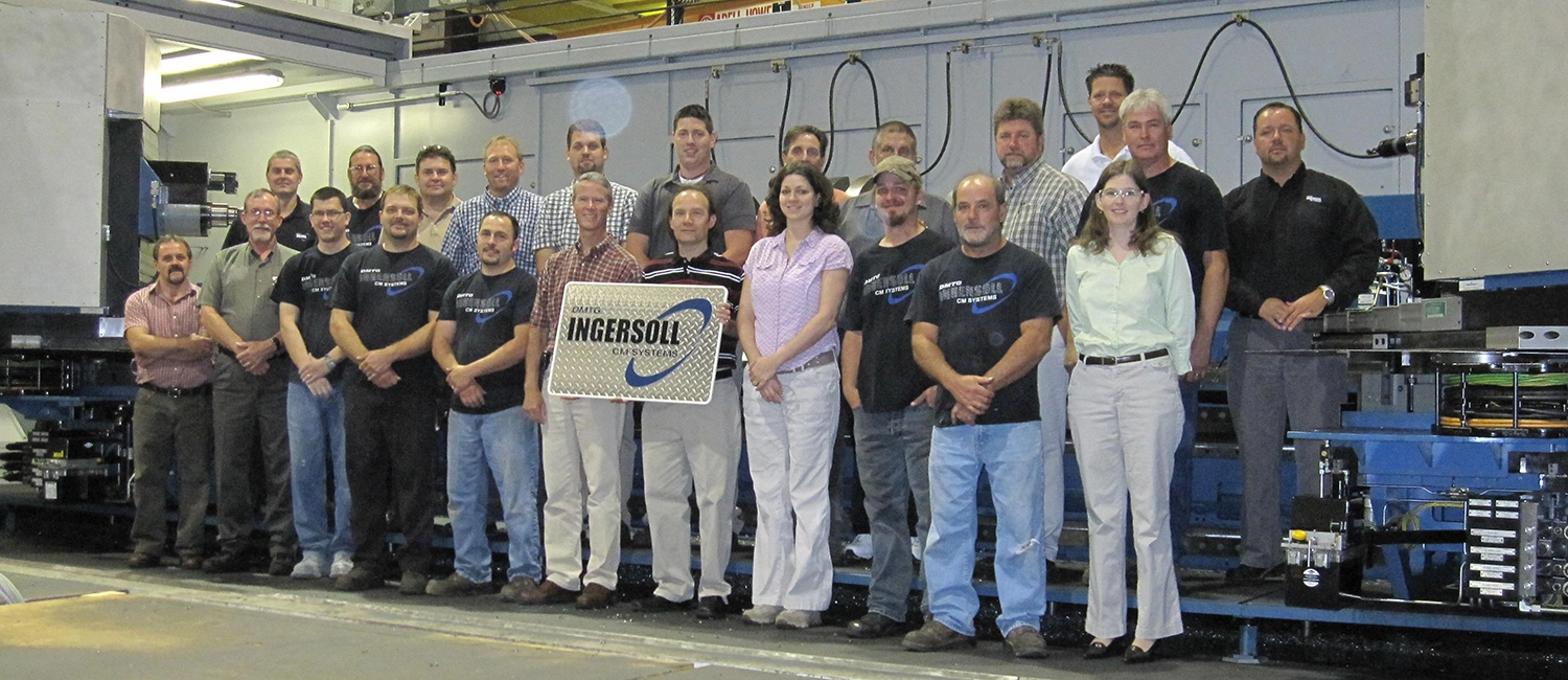 Ingersoll CM Systems specializes in crankshaft/camshaft machining. 